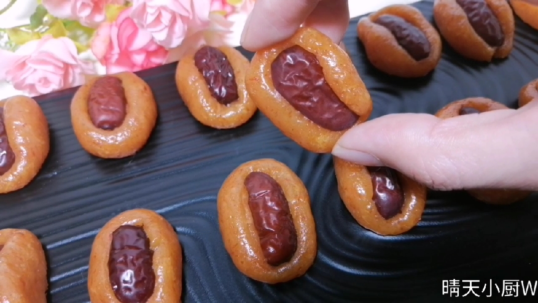 #美食#网红版胡萝卜红枣糕,香甜软糯好吃又好看,做法还这么简单