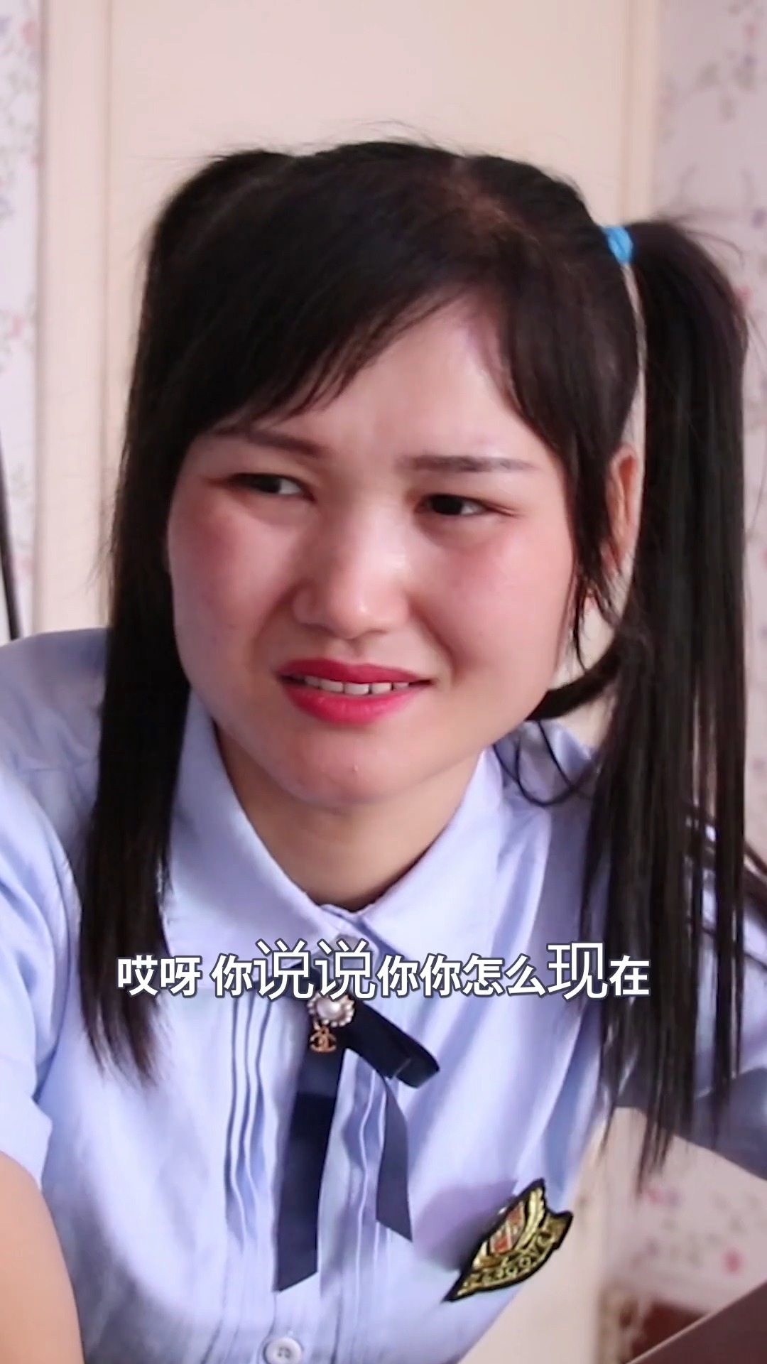 #创意手工DIY#同学为吃辣条假装梦游，无敌做巨黏无硼砂泥套路她，太逗了