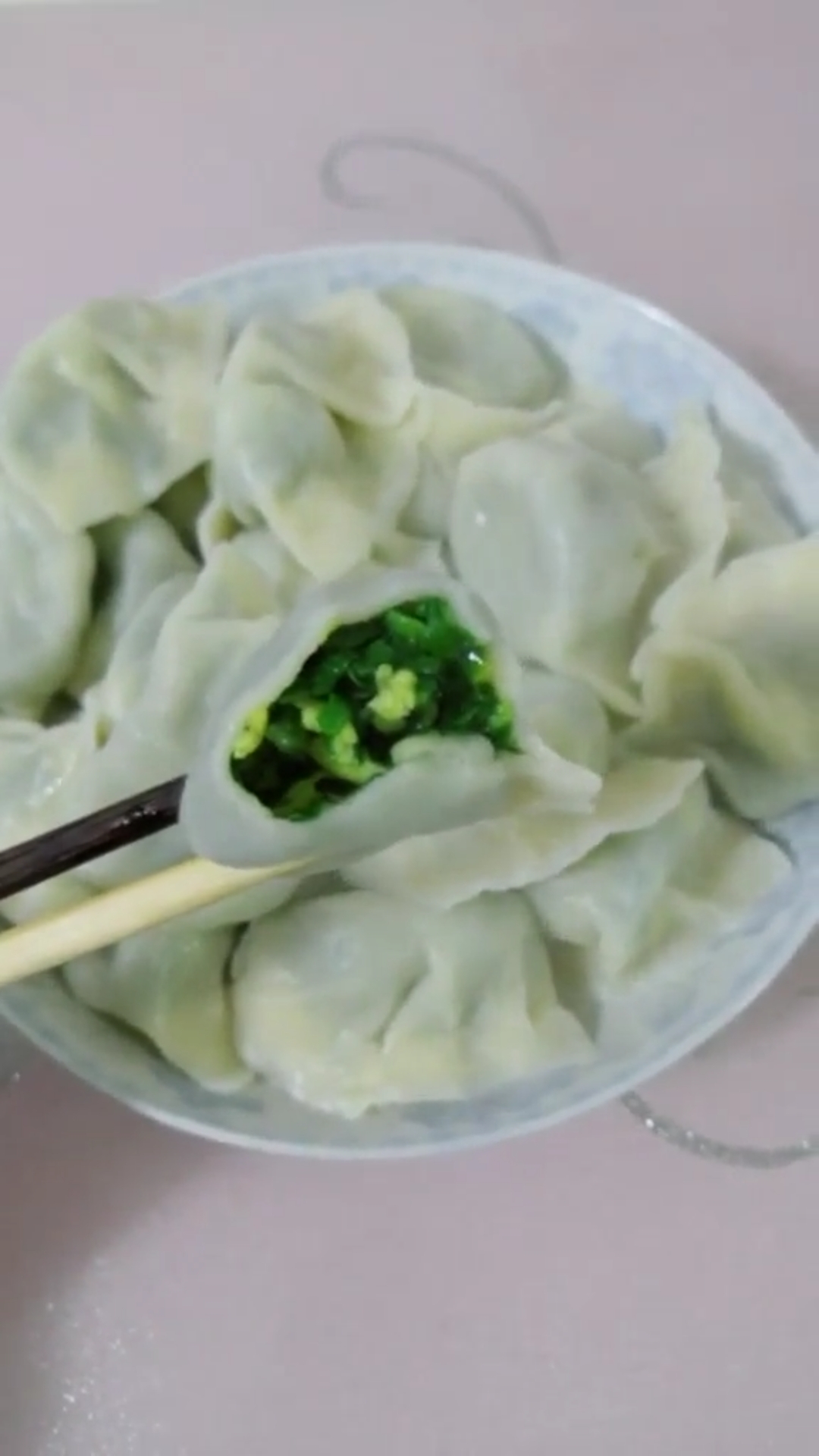 #自制家庭美食#素馅饺子的做法