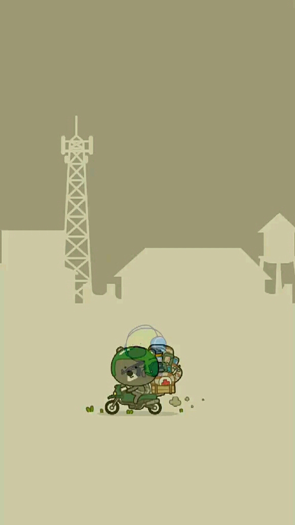 萌萌的吃鸡壁纸