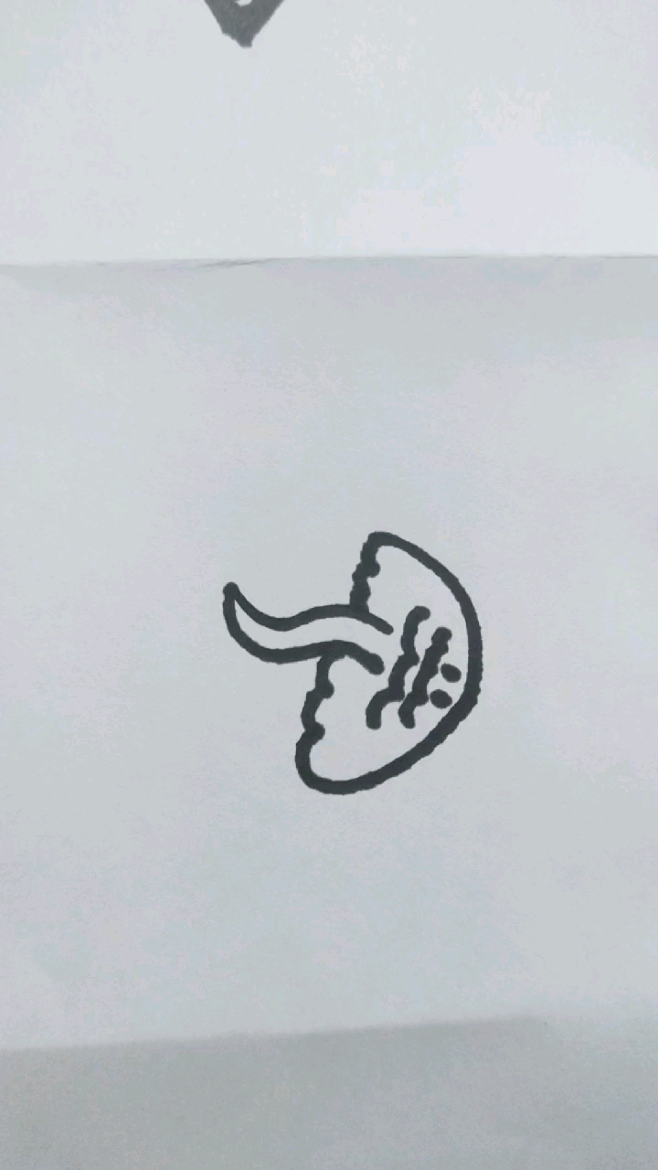 简笔画一只鱼