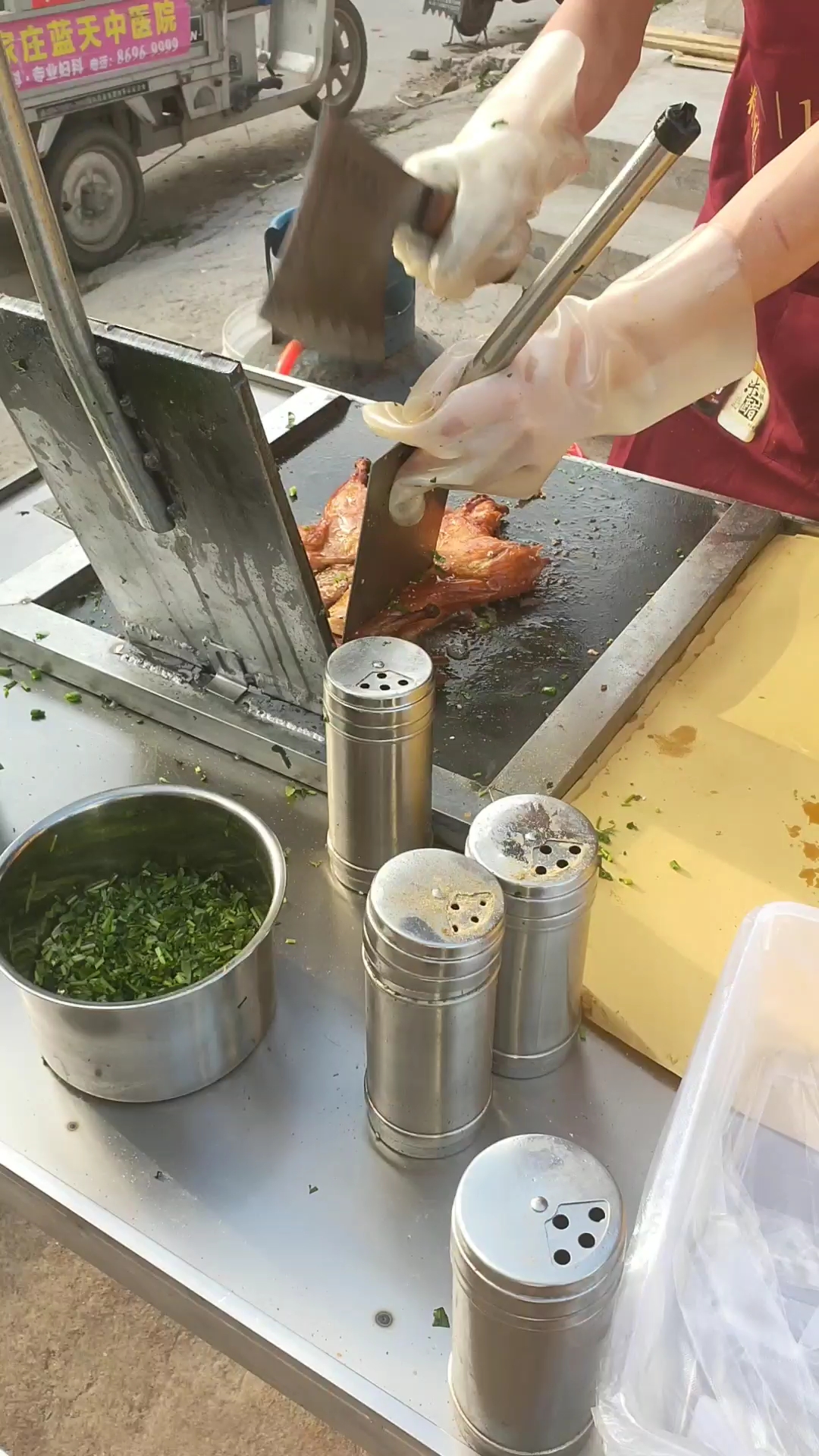 铁板烤鸭