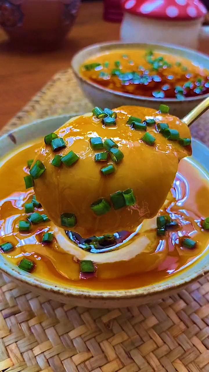 家庭美食,豆腐乳蒸蛋