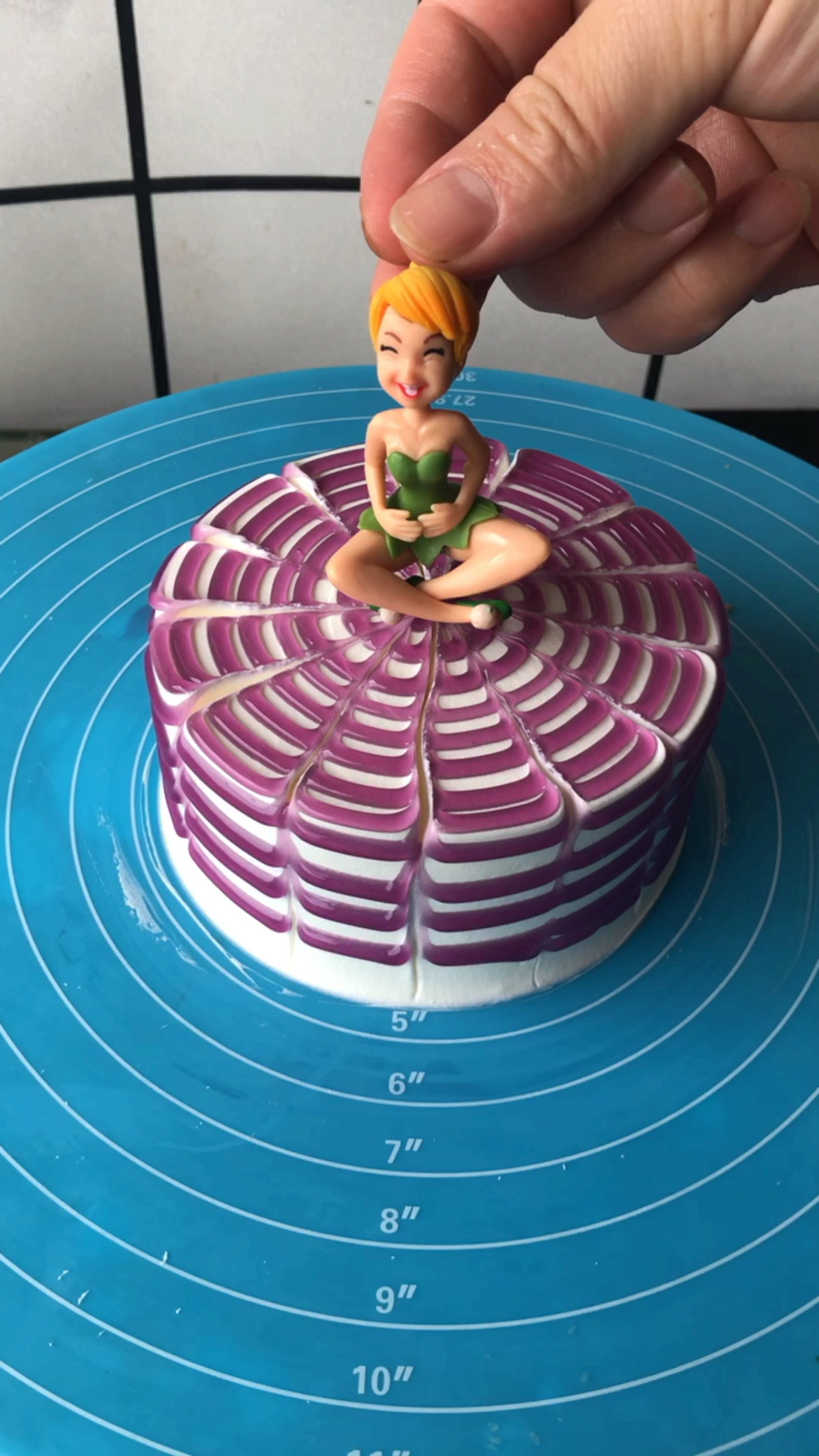 #生日蛋糕#美女蛋糕制作