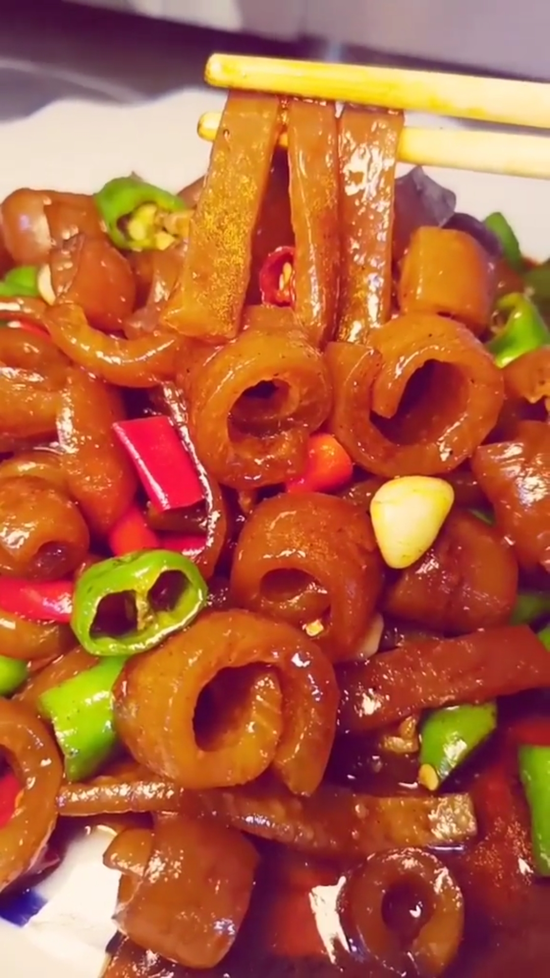 红烧肉皮