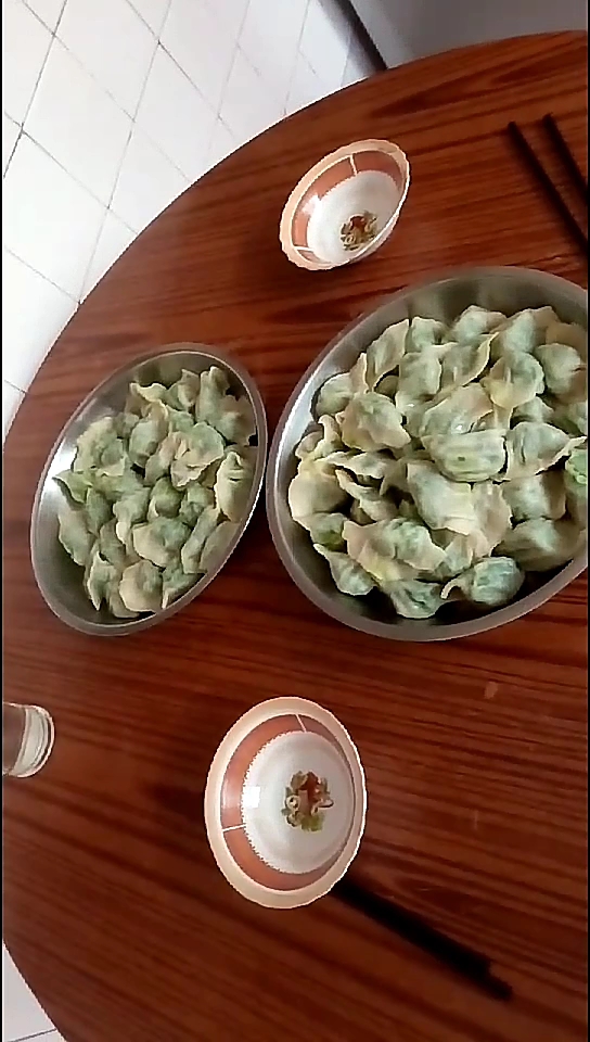 美味佳肴之 野菜 苜蓿素馅饺子