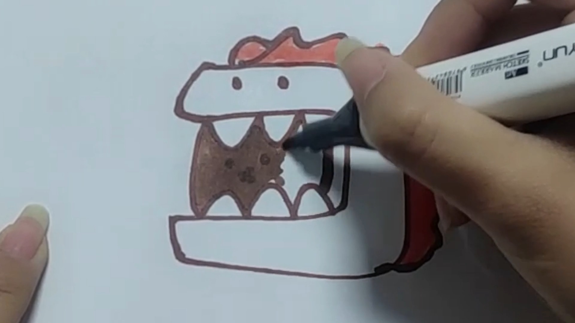 君君教你画卡通头像,你看是不是很简单呢?