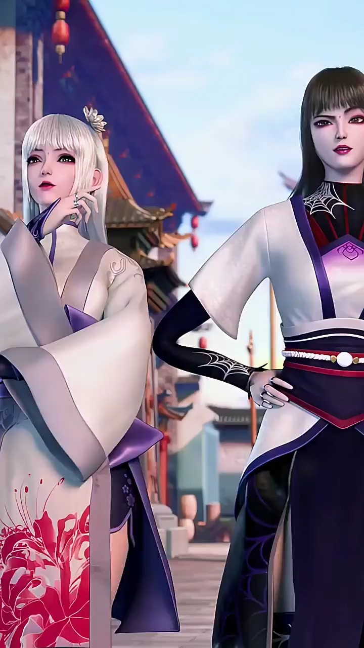 黑色的白色的你喜欢哪一个[gf]a0[/gf]#高清壁纸 #热血动漫 #动漫女神