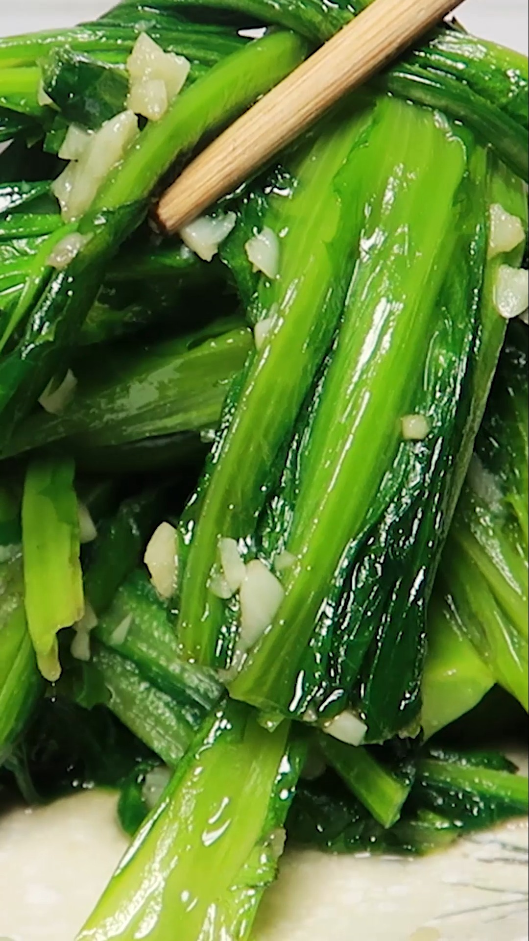 #美食#蒜蓉油麦菜正确家常做法