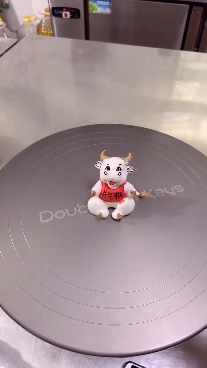 可爱不!这是卡通牛哦!