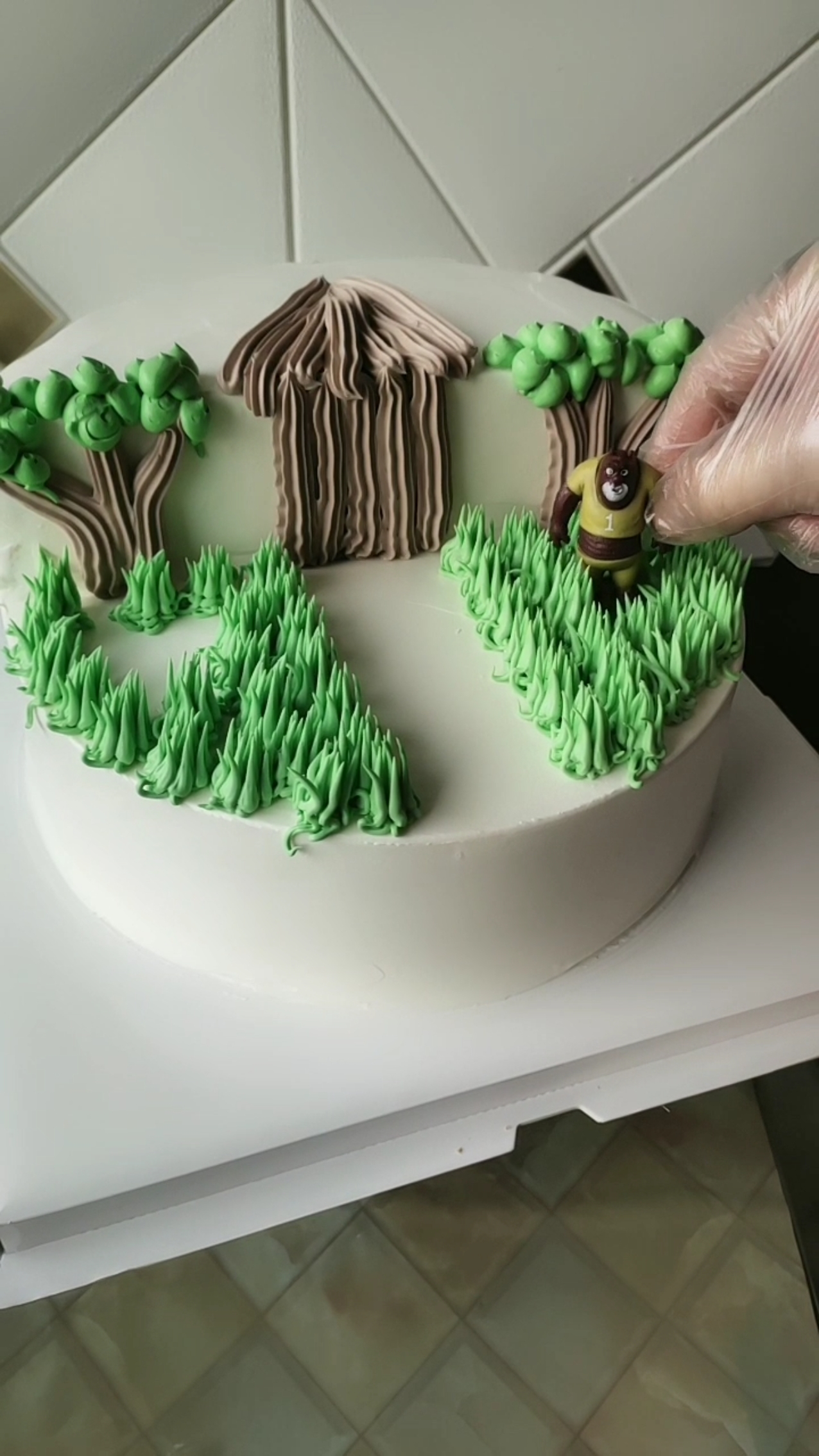 #美食#场景蛋糕这样做,更好看