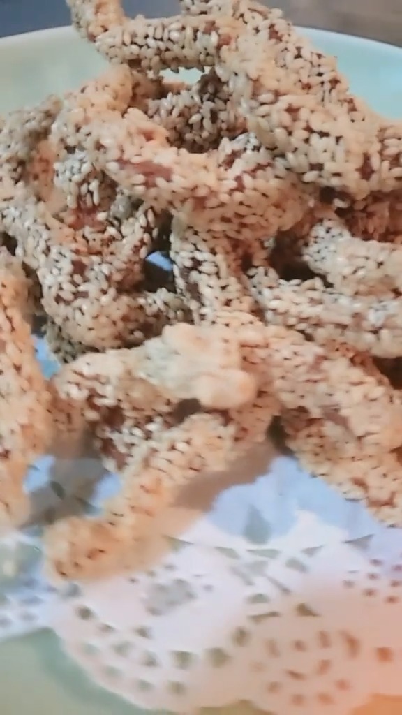 芝麻牛肉这样做你们喜欢吗