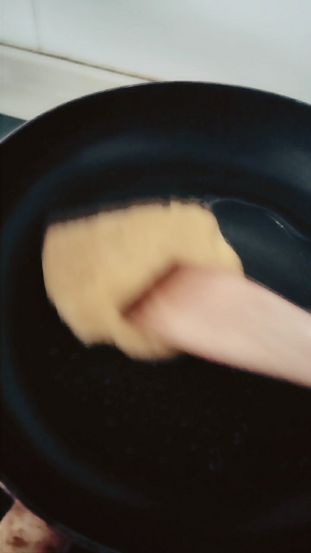 自己自做的南瓜饼 