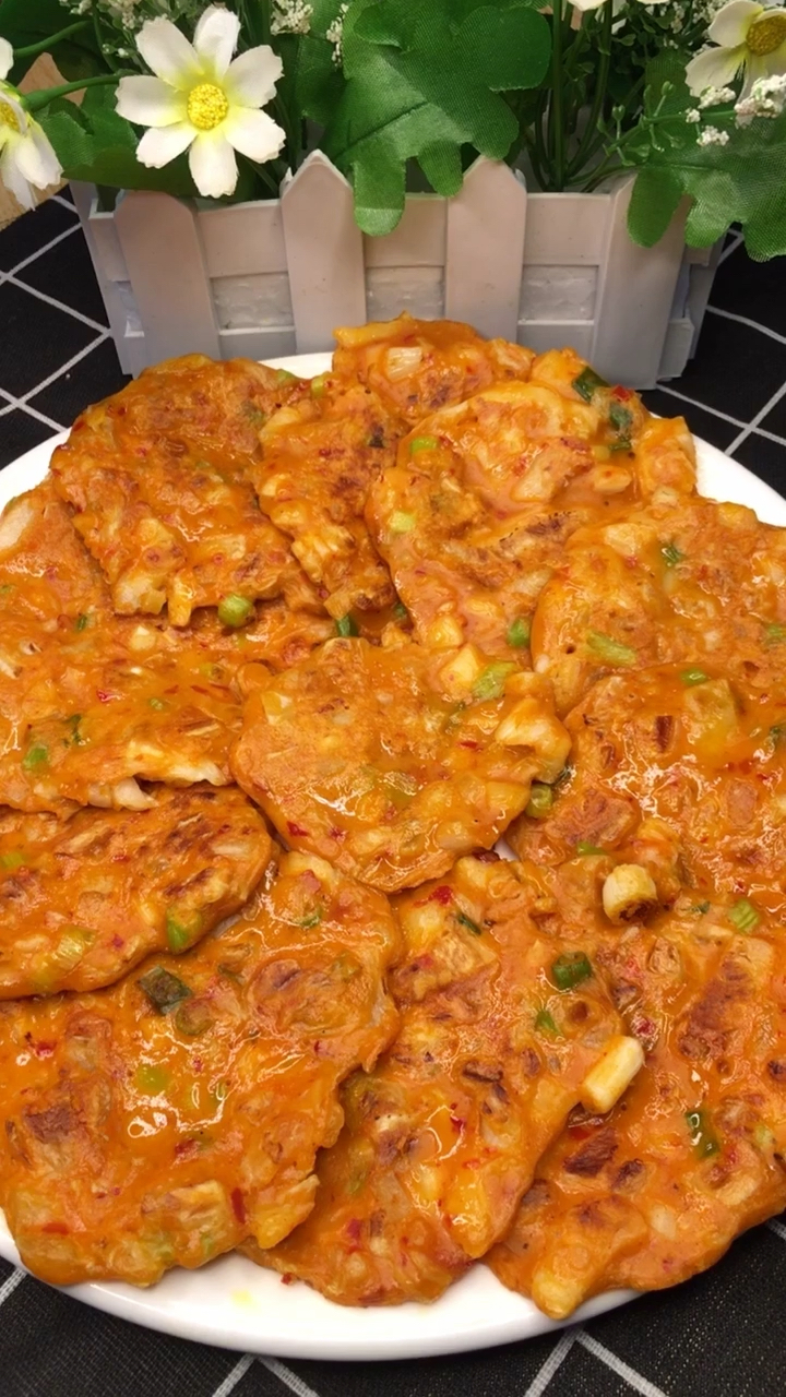 辣白菜也能烙饼吃