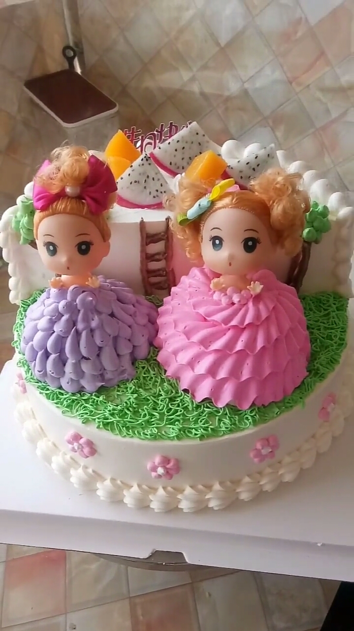 2小公主蛋糕制作