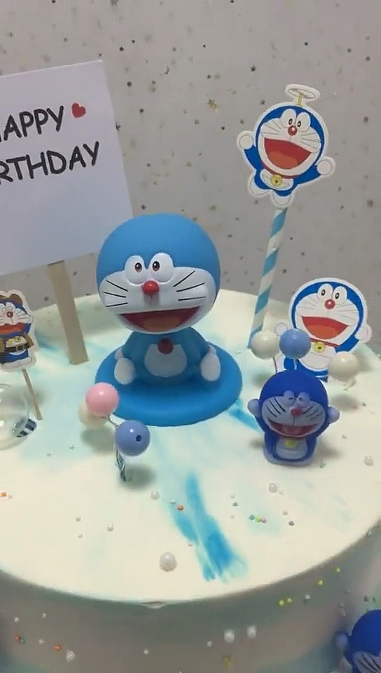 #生日蛋糕#哆啦A梦生日蛋糕