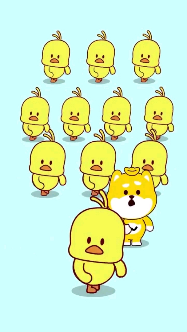 最火小黄鸭小黄狗
