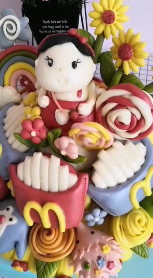 宝宝款生日花馍