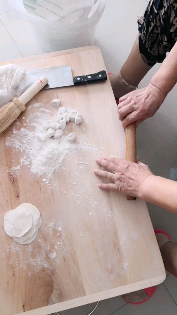 包饺子全过程