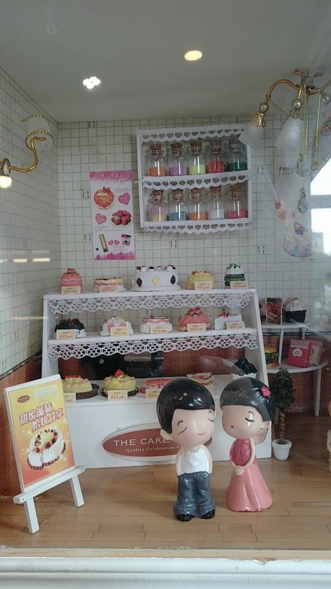 #佛系生活#漂亮的蛋糕小店,我特别喜欢钱袋子蛋糕