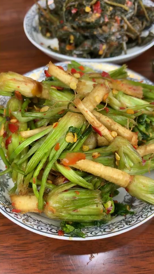 香菜根咸菜,蒜茄子咸菜 辣白菜咸菜,苏子叶咸菜