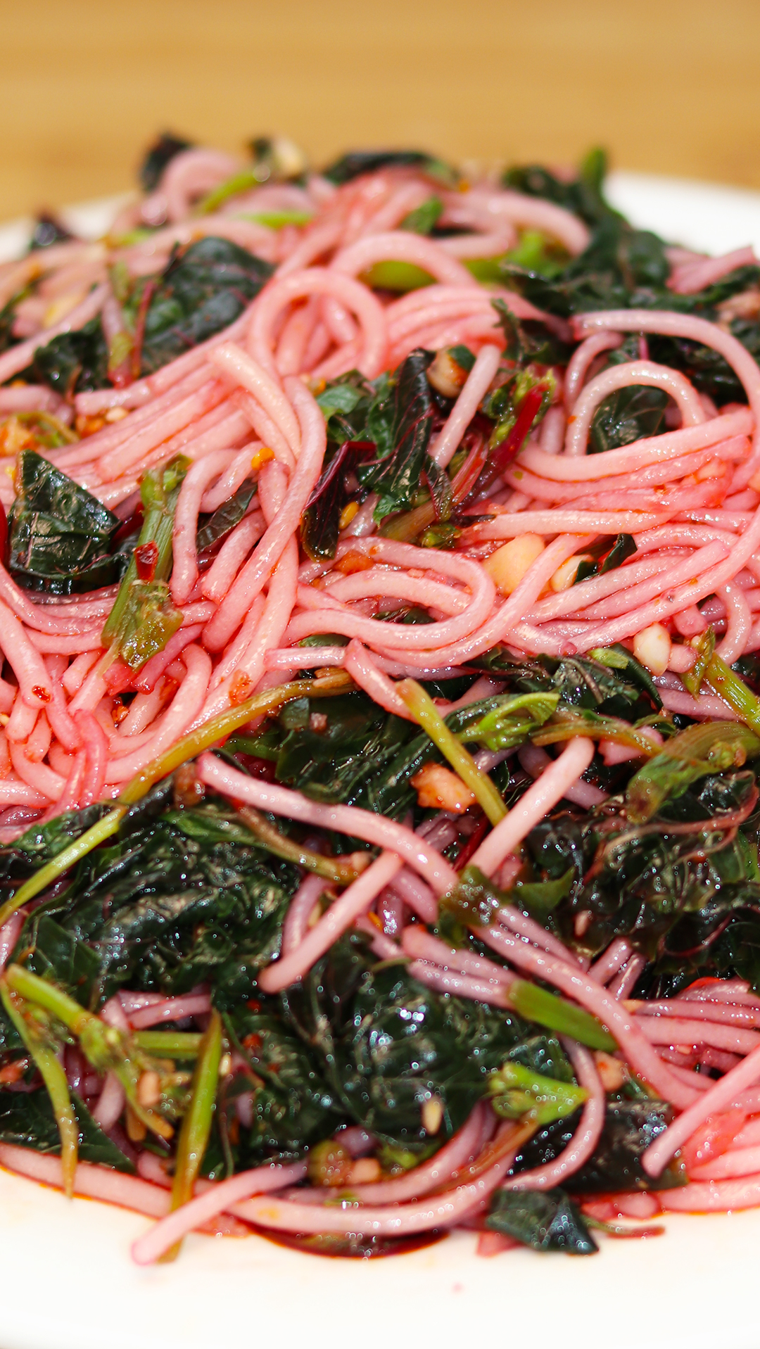 #凉拌紫苋菜#这菜孩子要多吃,个子长得快,好吸收身体更强壮,做法还简单