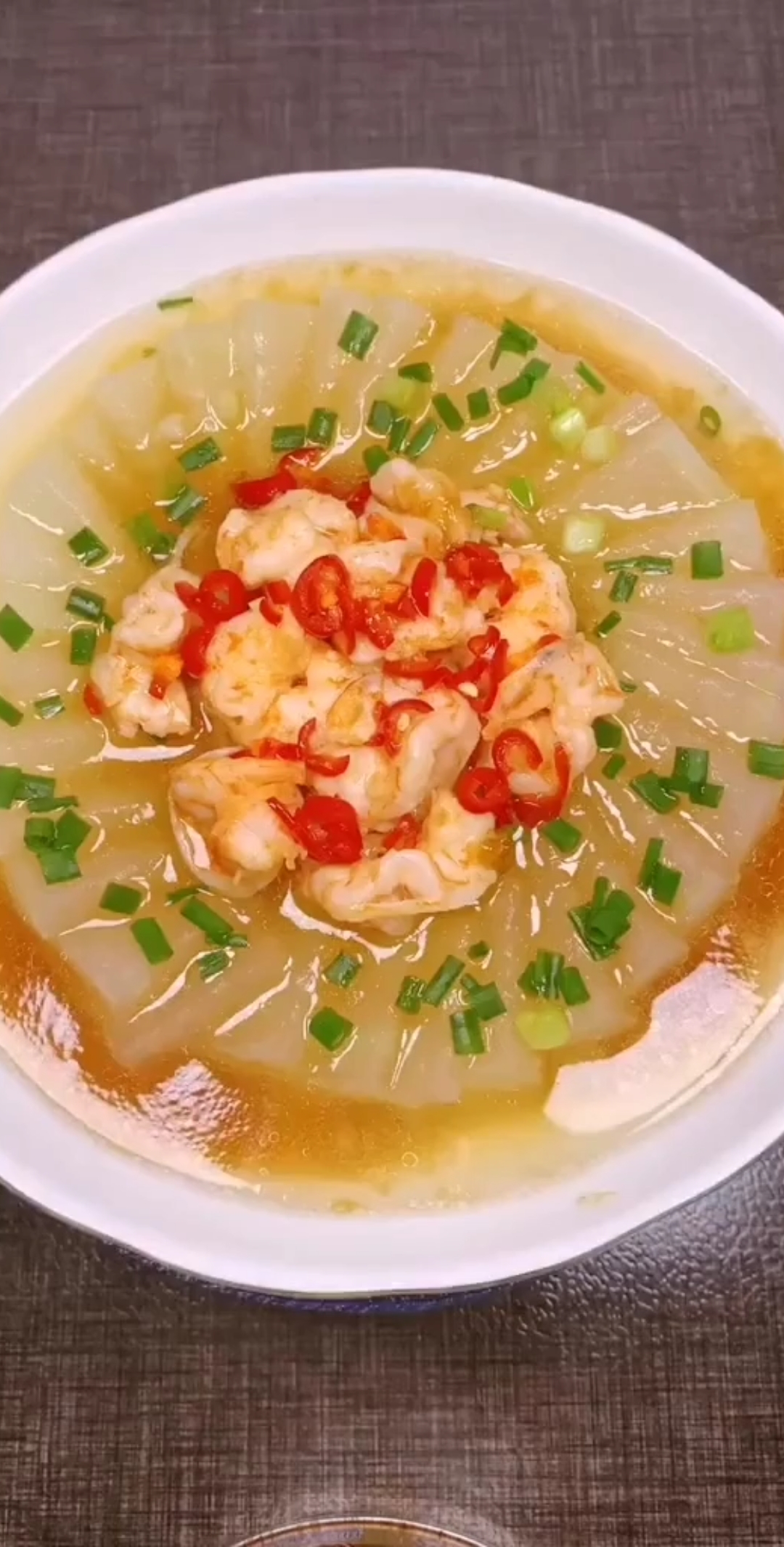 #自制美食#春天,孩子补钙的黄金时期,不到3块钱的冬瓜配一把虾仁,自制健康,且做法也简单!