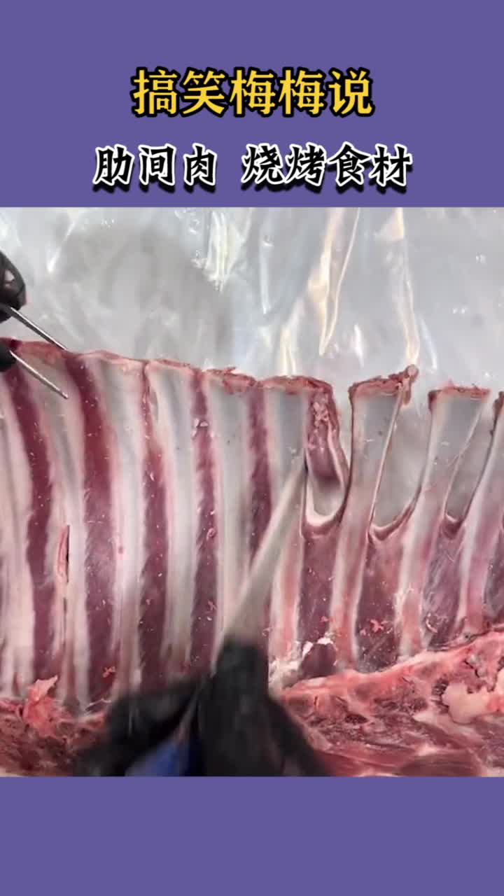 肋间肉烧烤食材