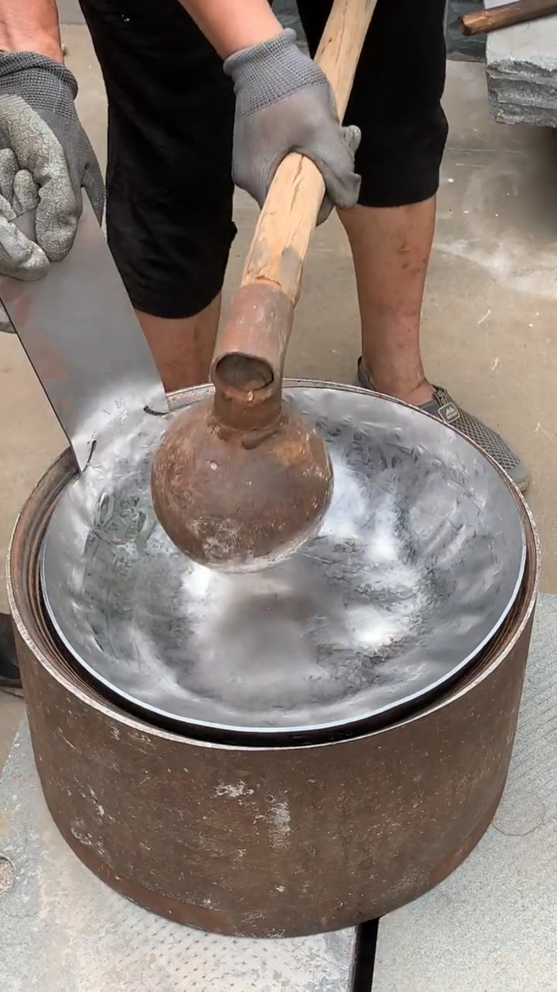 真正的炒勺是这样做出来的,你知道吗?