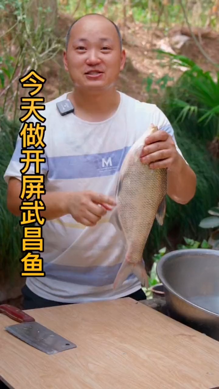 #美食#捡到武昌鱼,就像我这么做一道剁椒开屏武昌鱼。