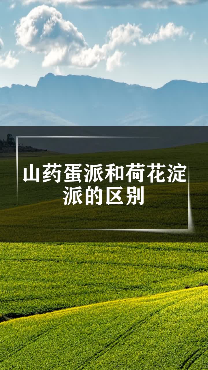 山药蛋派和荷花淀派的区别