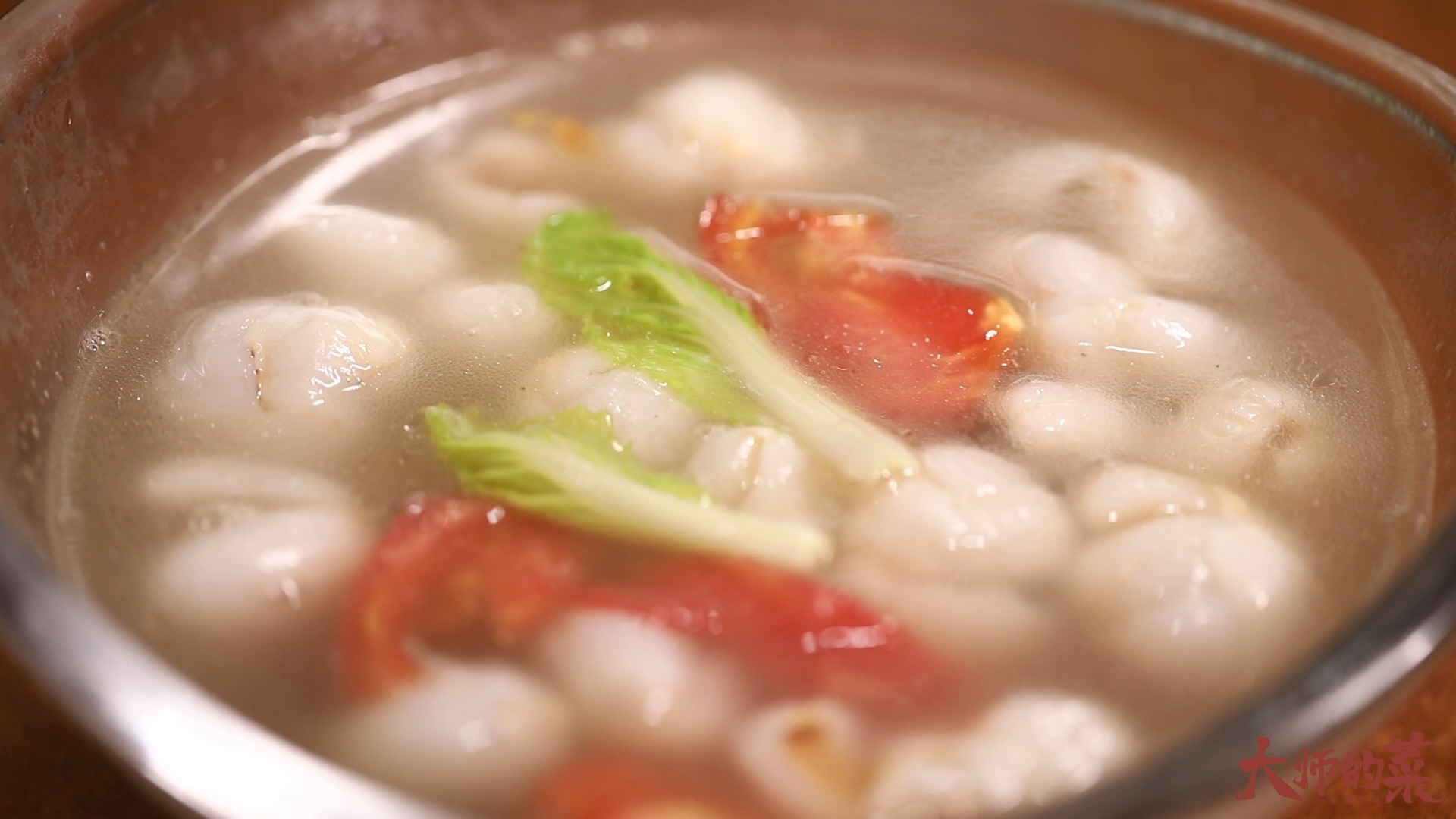 #美食#汤鲜肉嫩，果香清新“荔枝滑肉汤”，厨渣的希望之光！