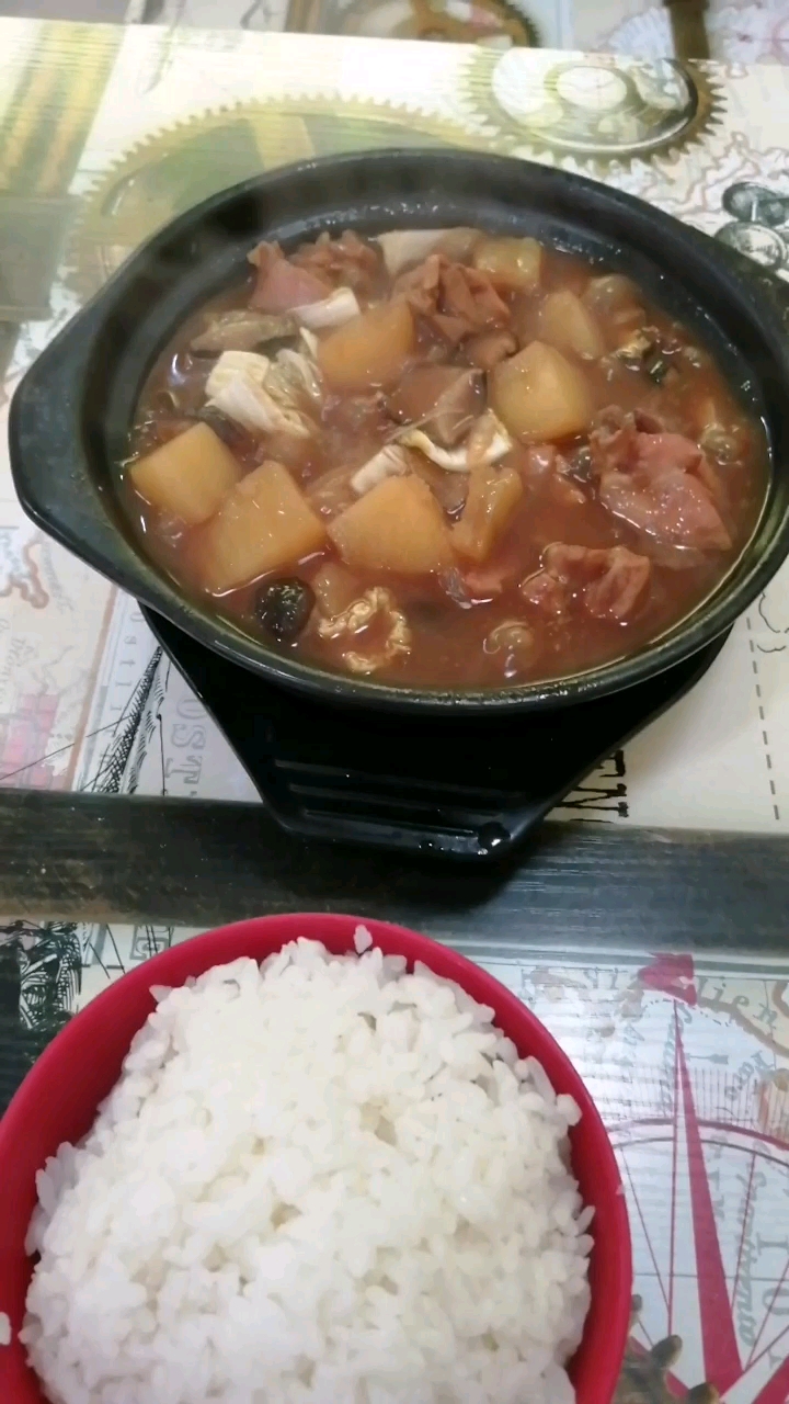 #美食#土豆烧鸡块