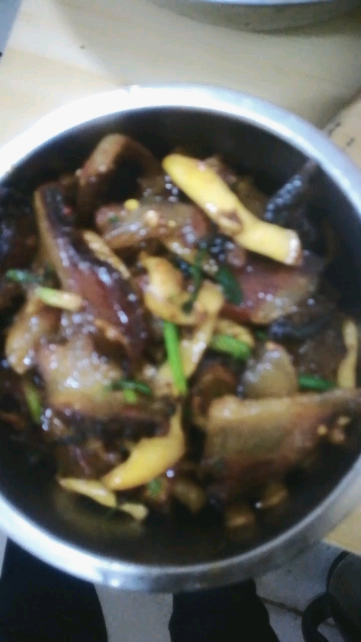 #黑暗料理之王#腊肉炒榨菜