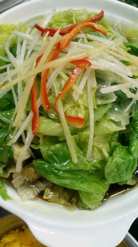 白灼西生菜 简单易学 非常好吃