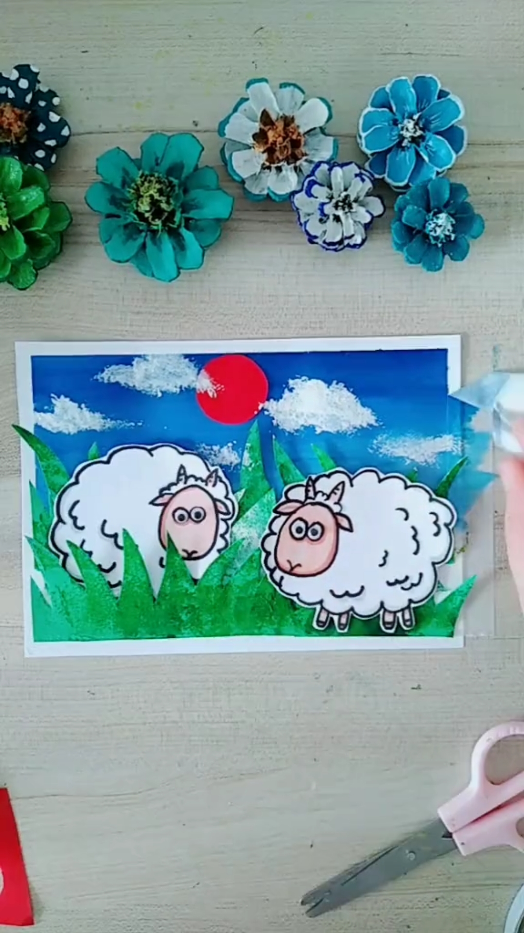 #画画原来如此简单#羊怎么画?简单易学哦!