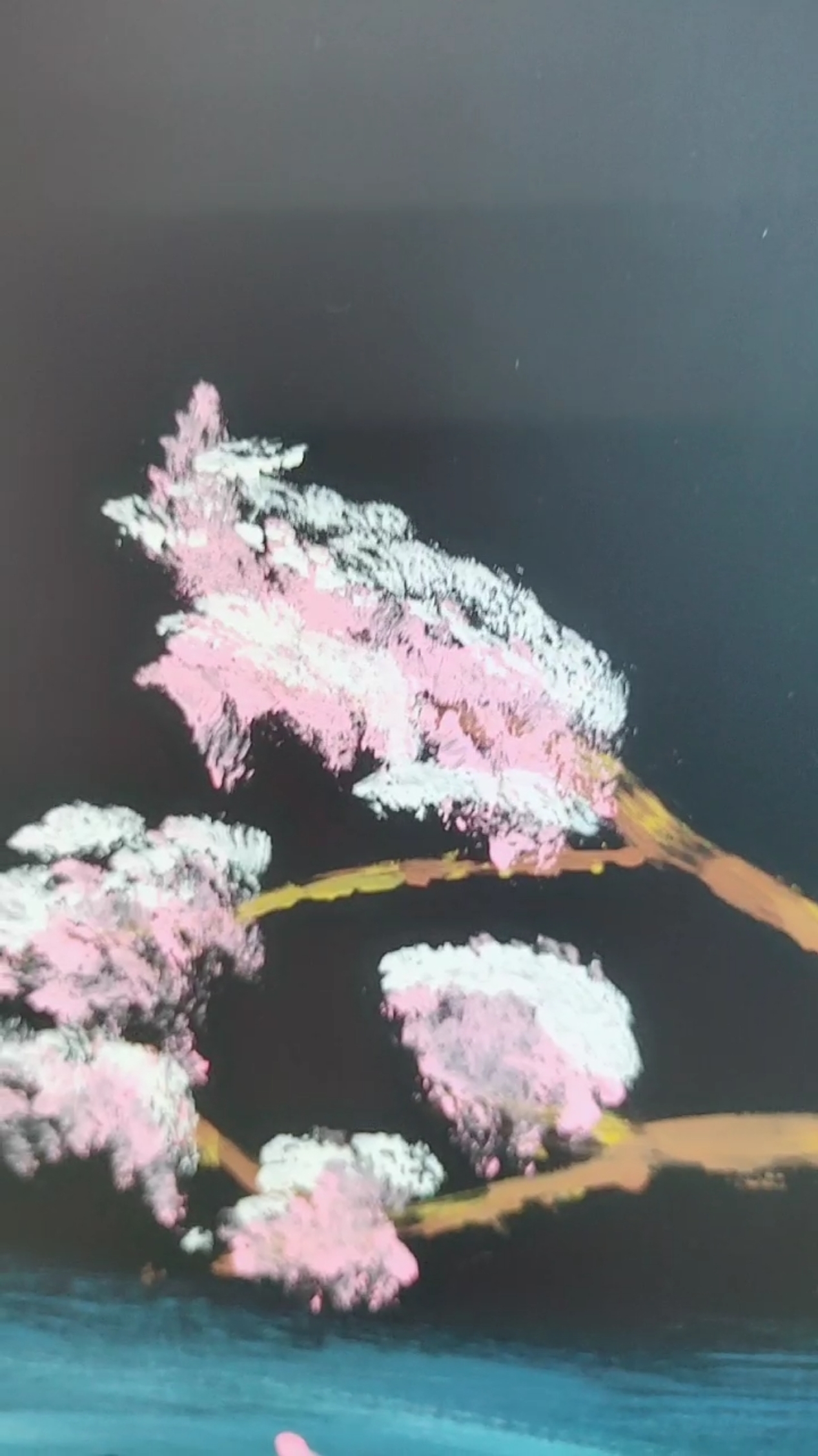 水粉画,黑板报