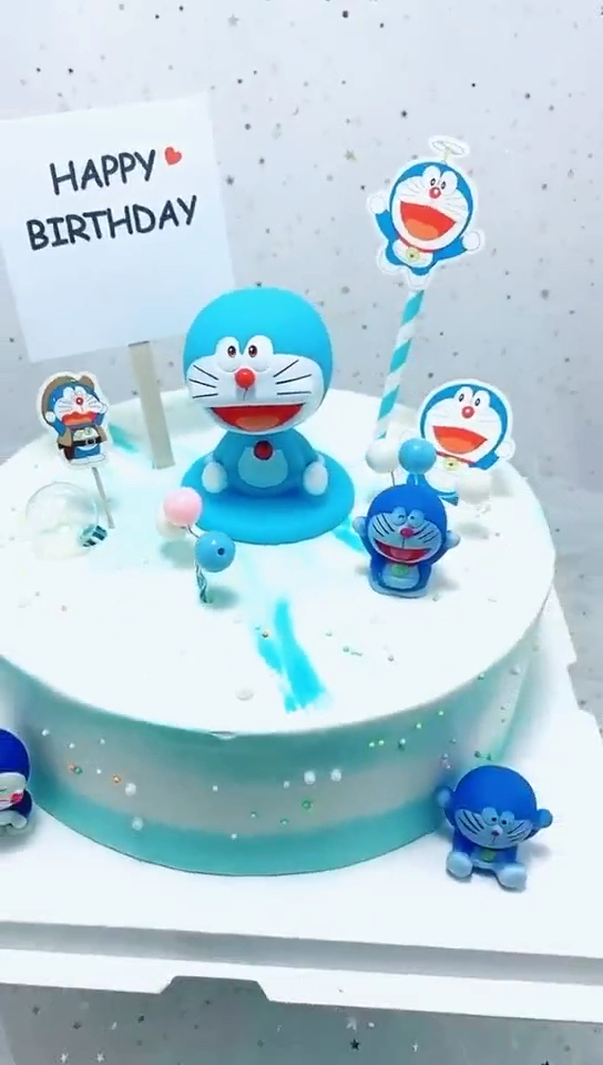 #哆啦A梦#生日蛋糕哆啦A梦