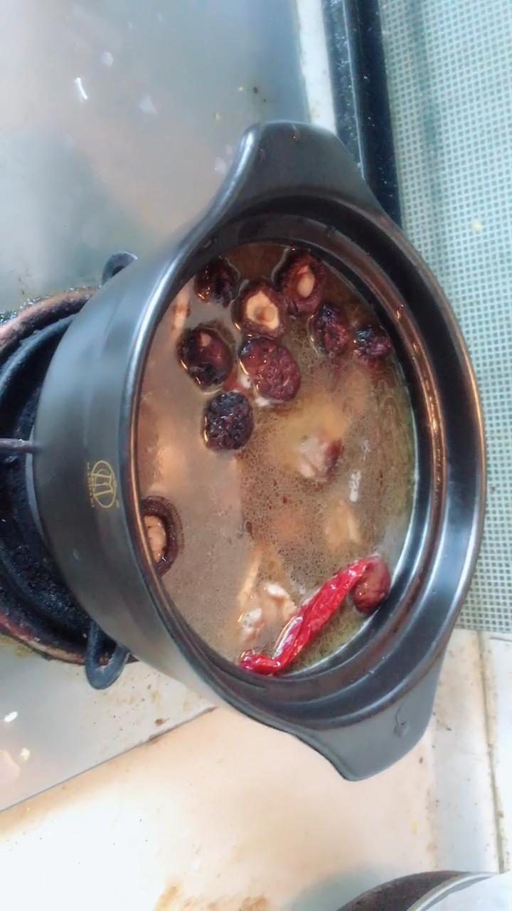 砂锅炖老家带过来的鸭子