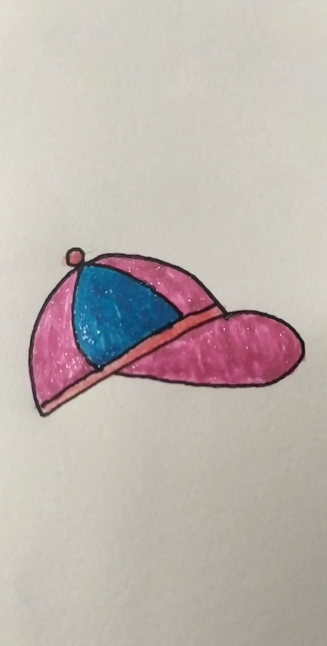 #简笔画#画帽子就这么简单
