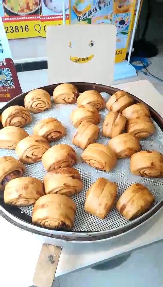 #红糖馒头#手撕红糖馒头培训,看看蒸的不错吧!