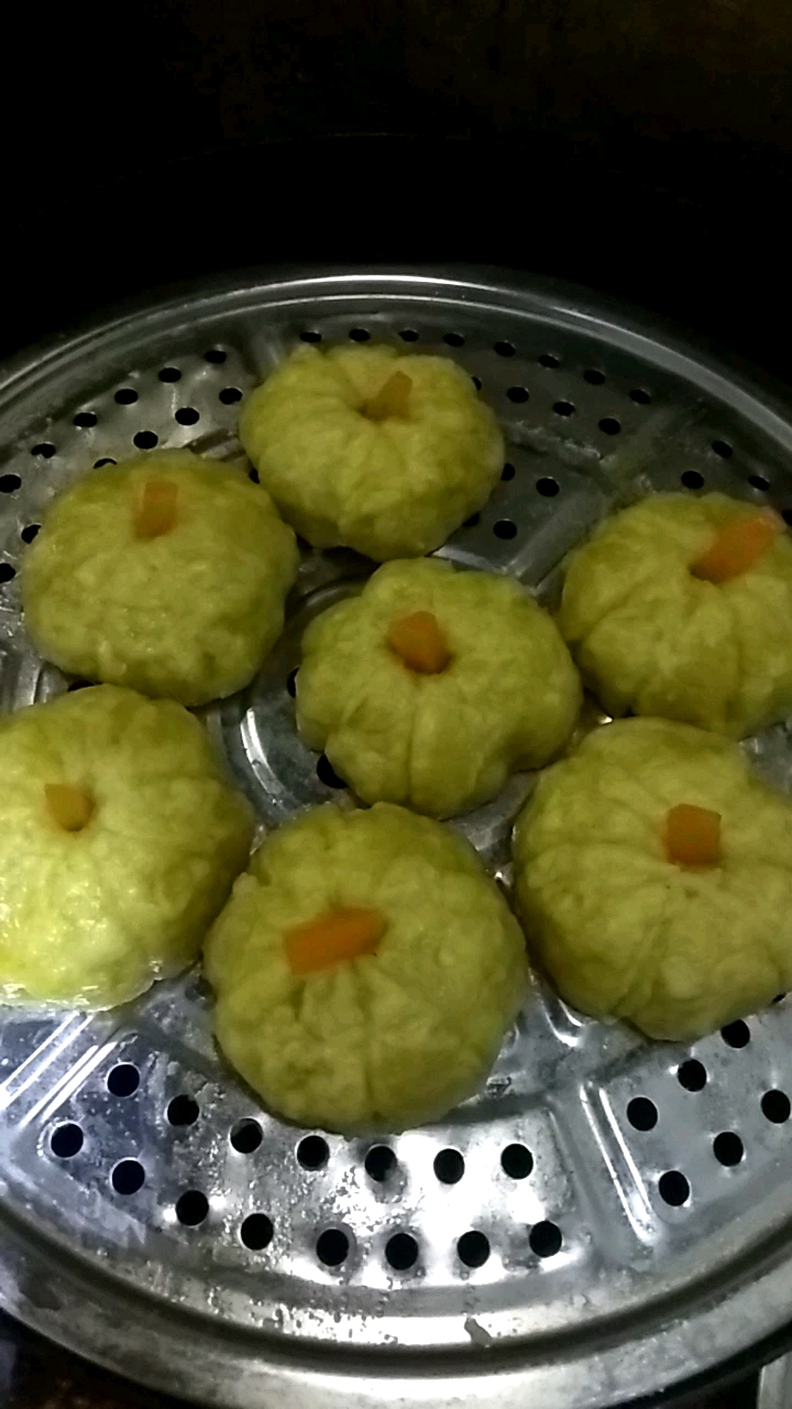 自己做的南瓜饼