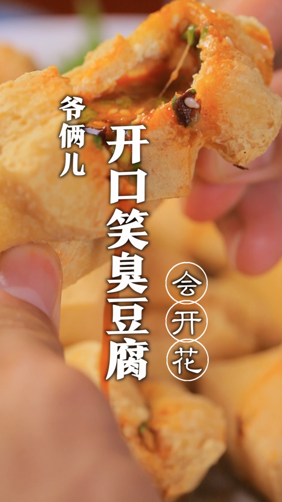 开口笑臭豆腐,好吃又干净,再也不用出去买啦!