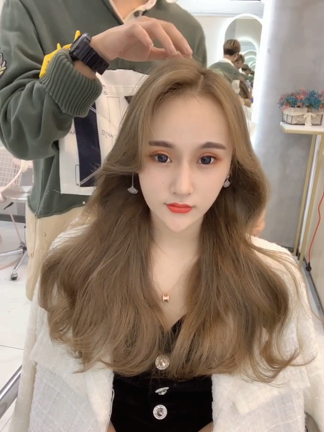 #十一出游记#推荐发色 亚麻奶茶棕灰