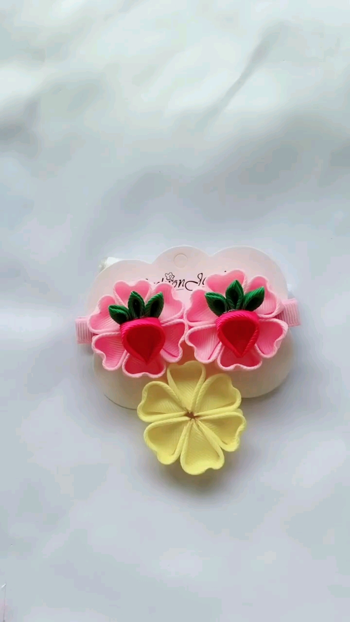 花心大萝卜头饰教程三