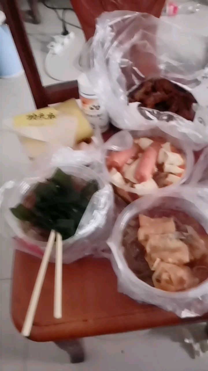 晚餐很丰富