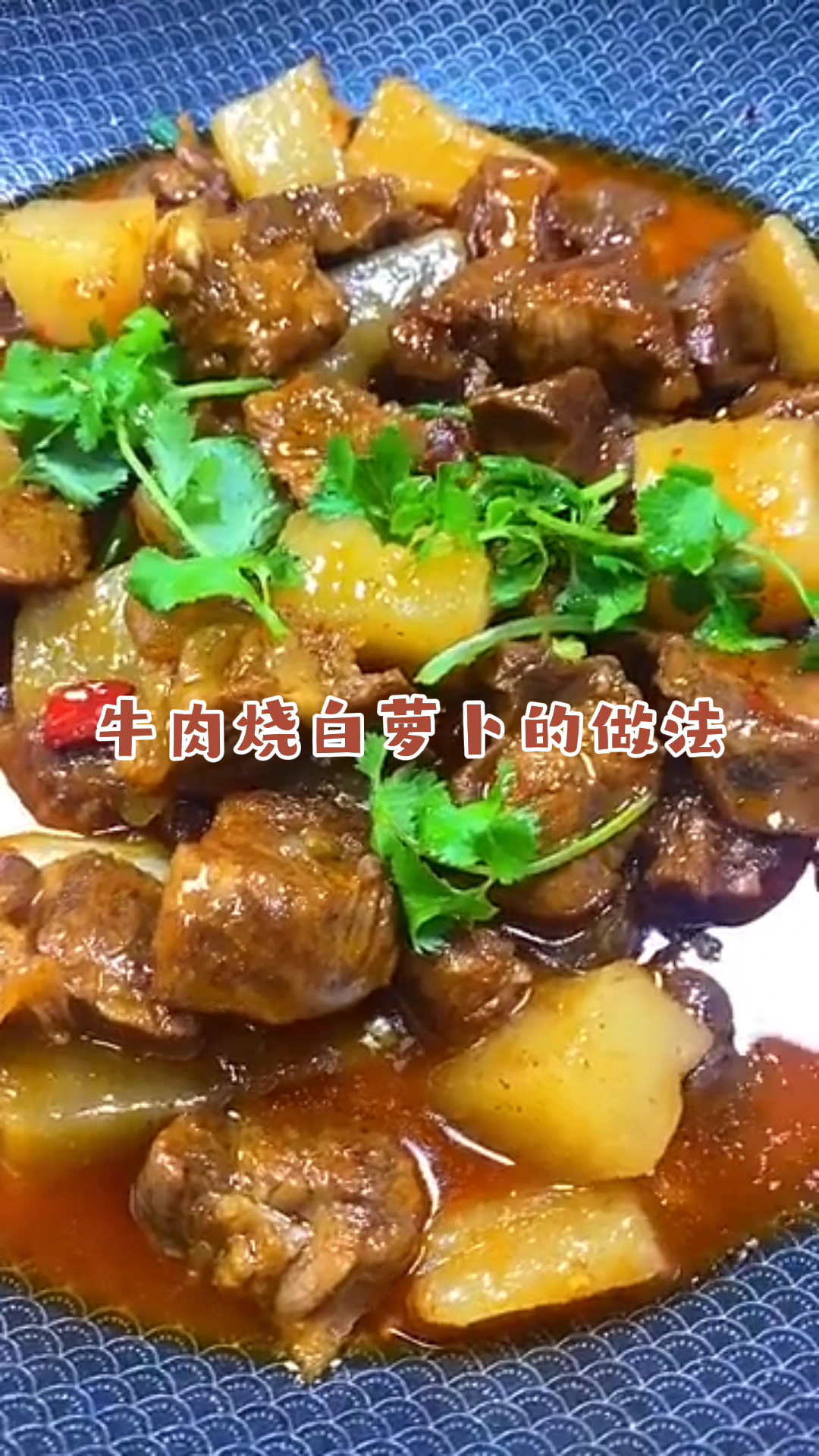 牛肉烧白萝卜的做法