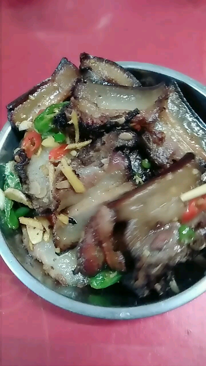 #过年你家吃什么#湖南腊肉,美味十足 