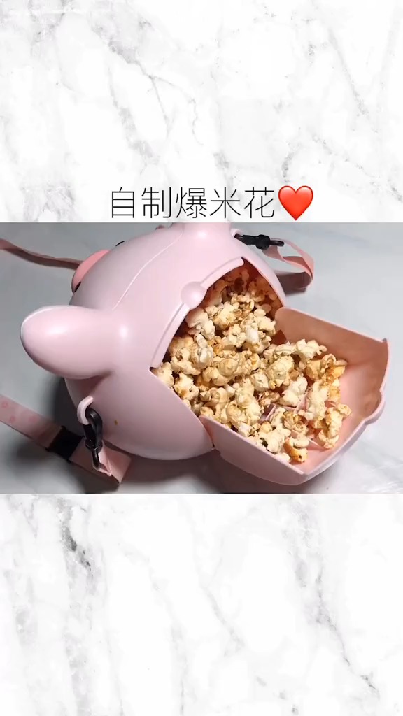 家庭版自制爆米花超级简单!再也不用被电影院宰啦