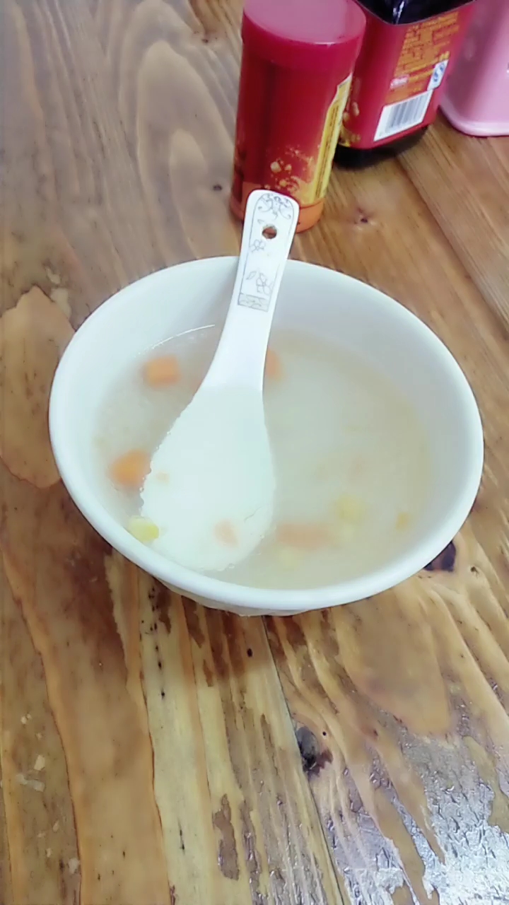 美味的晚餐——白切鸡饭。